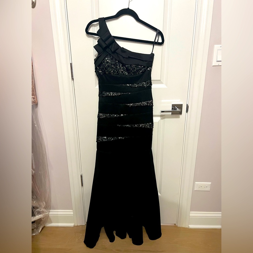 Black formal dress